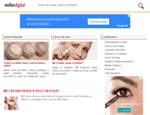 Tablet Screenshot of mulherdigital.com